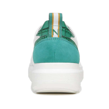 Tilda Lace-Up Sneaker - Green/White