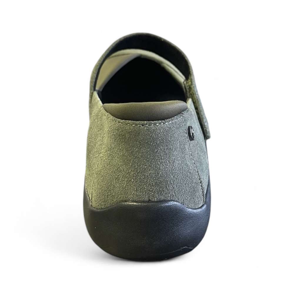 Timaru Mary-Jane - Moss Suede