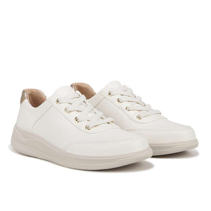 Times Square Lace-Up Casual Sneaker - White