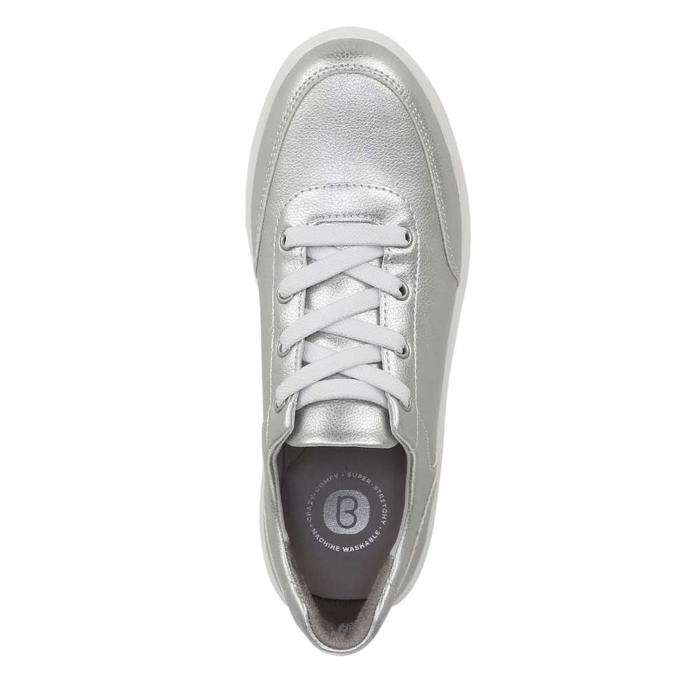 Times Square Lace-Up Casual Sneaker - Silver