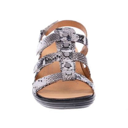 Toledo Slingback Sandal - Natural Snake