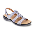 Toledo Slingback Sandal - Teal Snake