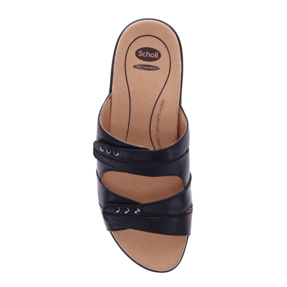 Toni Adjustable Slide - Black