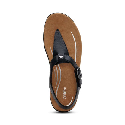 Tracey Adjustable Sandal - Black
