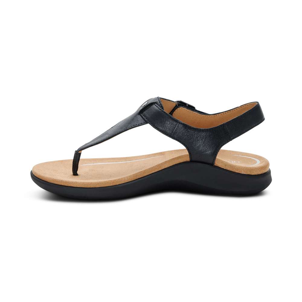 Tracey Adjustable Sandal - Black