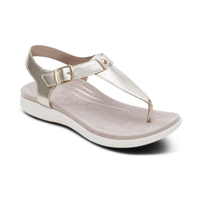 Tracey Adjustable Sandal - Champagne