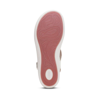 Tracey Adjustable Sandal - Champagne