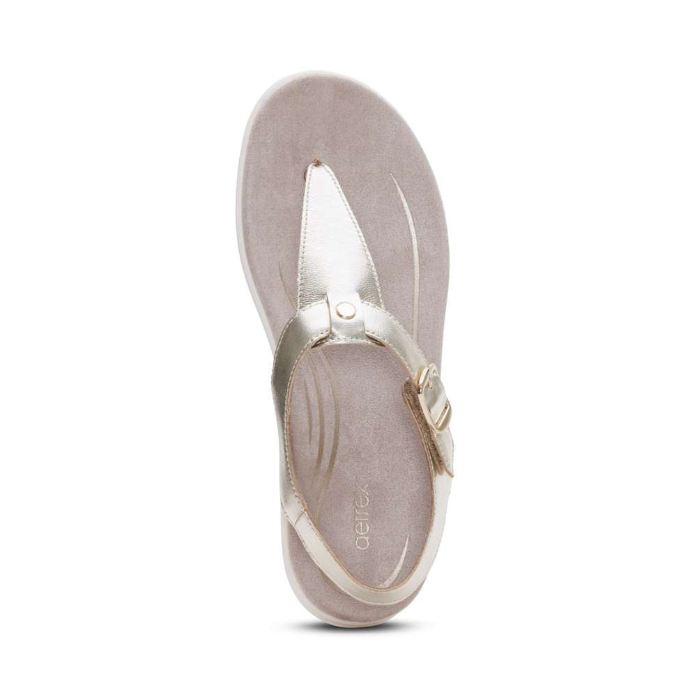 Tracey Adjustable Sandal - Champagne