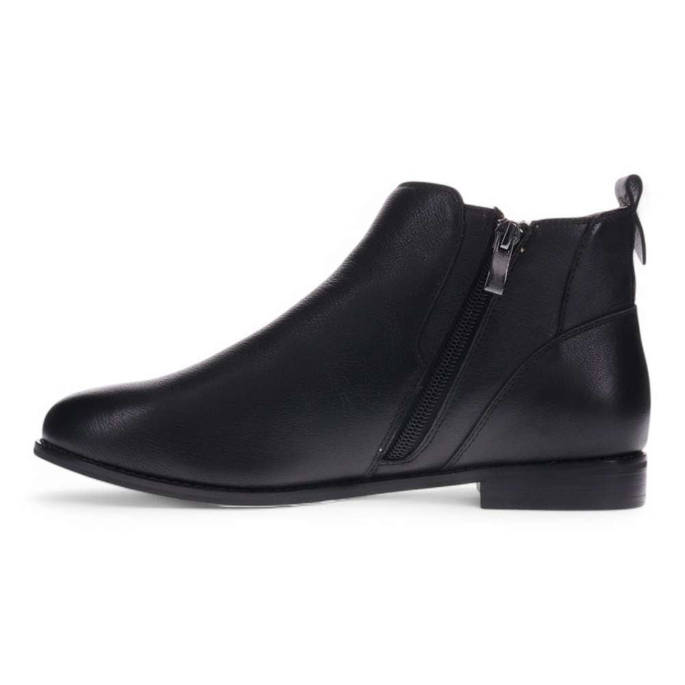Trinity Zip Boot - Black
