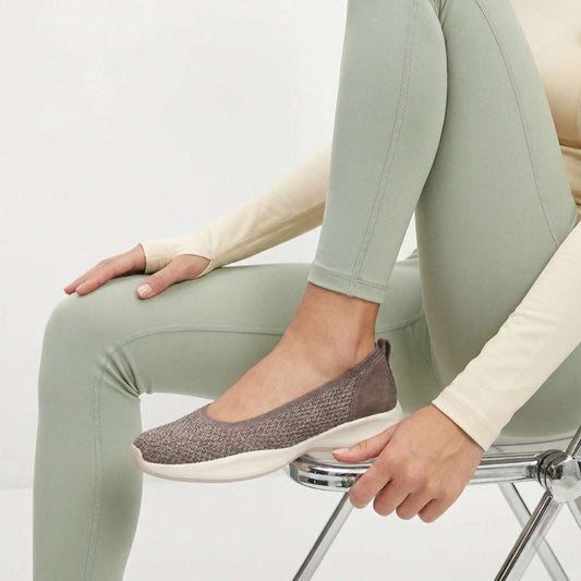 Lifestyle image for Unity Skimmer Active Slip-On - Brown Latte