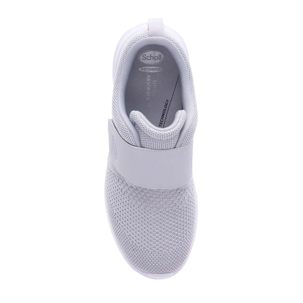 Valerie Velcro Sneaker - Grey