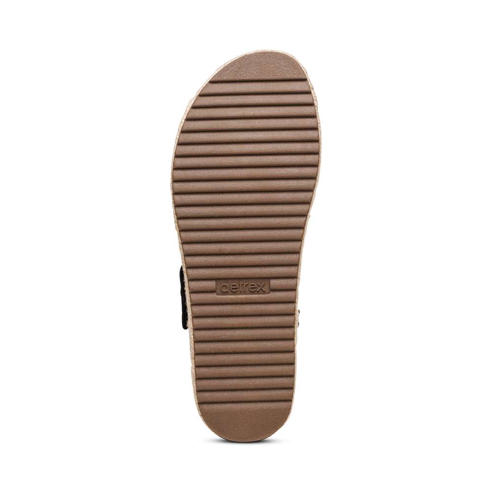 Vania Platform Sandal - Black