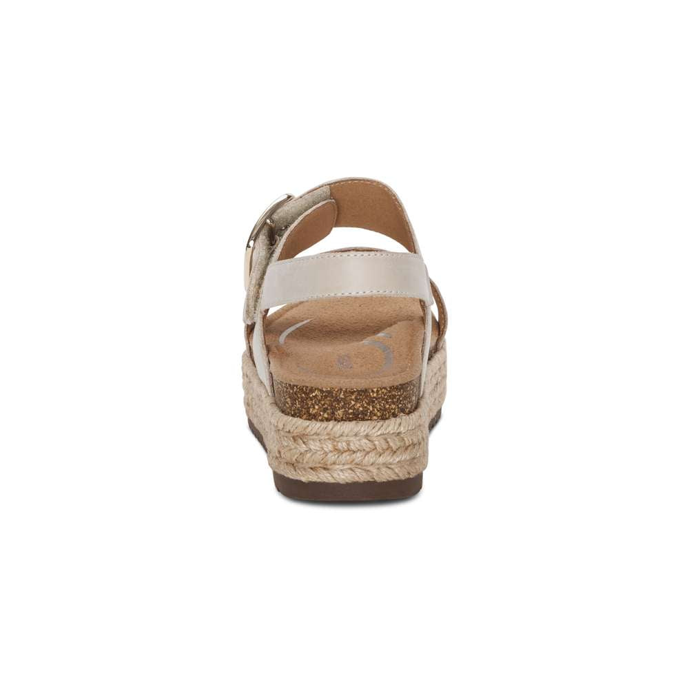 Vania Platform Sandal - Ivory