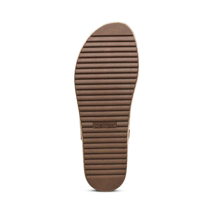 Vania Platform Sandal - Walnut