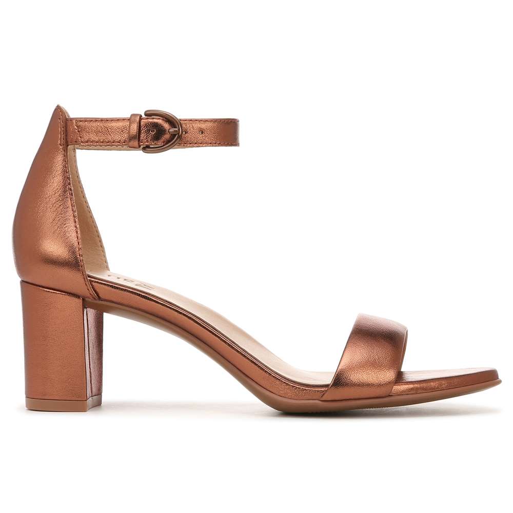 Vera Dress Sandal - Copper Metallic