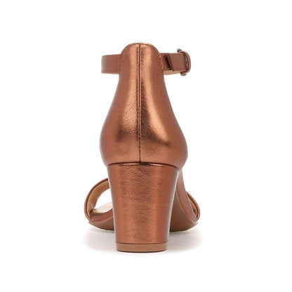 Vera Dress Sandal - Copper Metallic