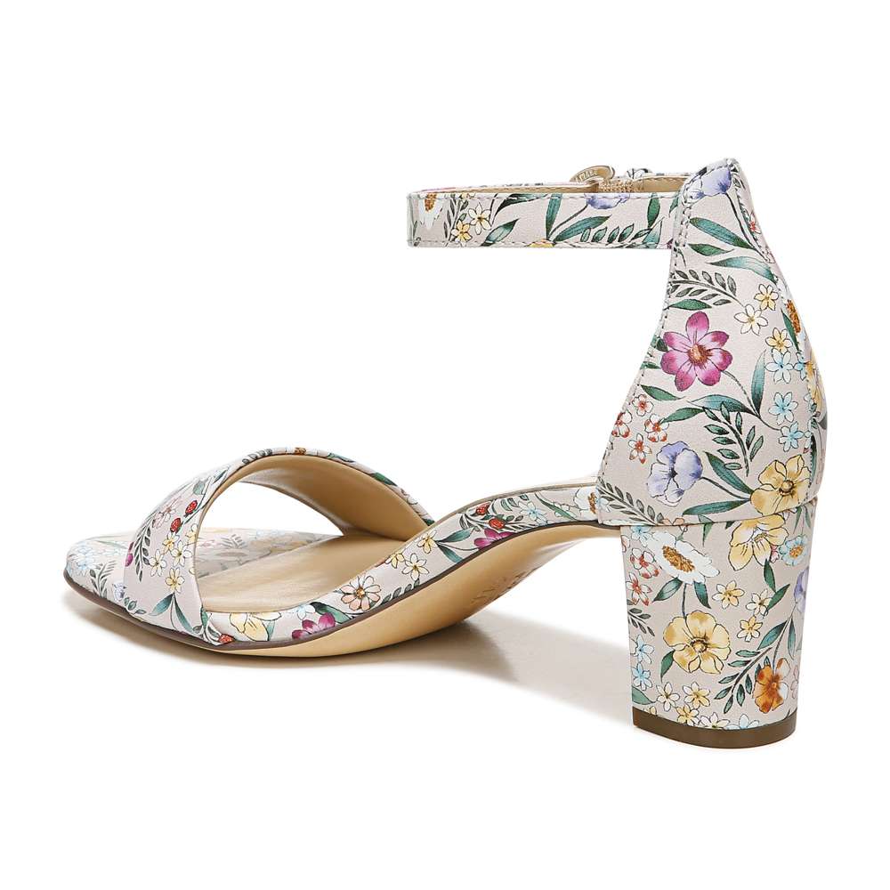 Vera Dress Sandal - Satin Pearl
