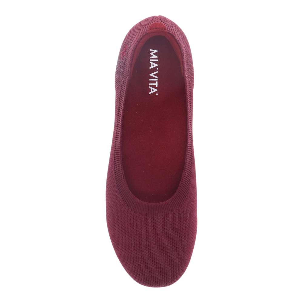 Vienna Flats - Burgundy