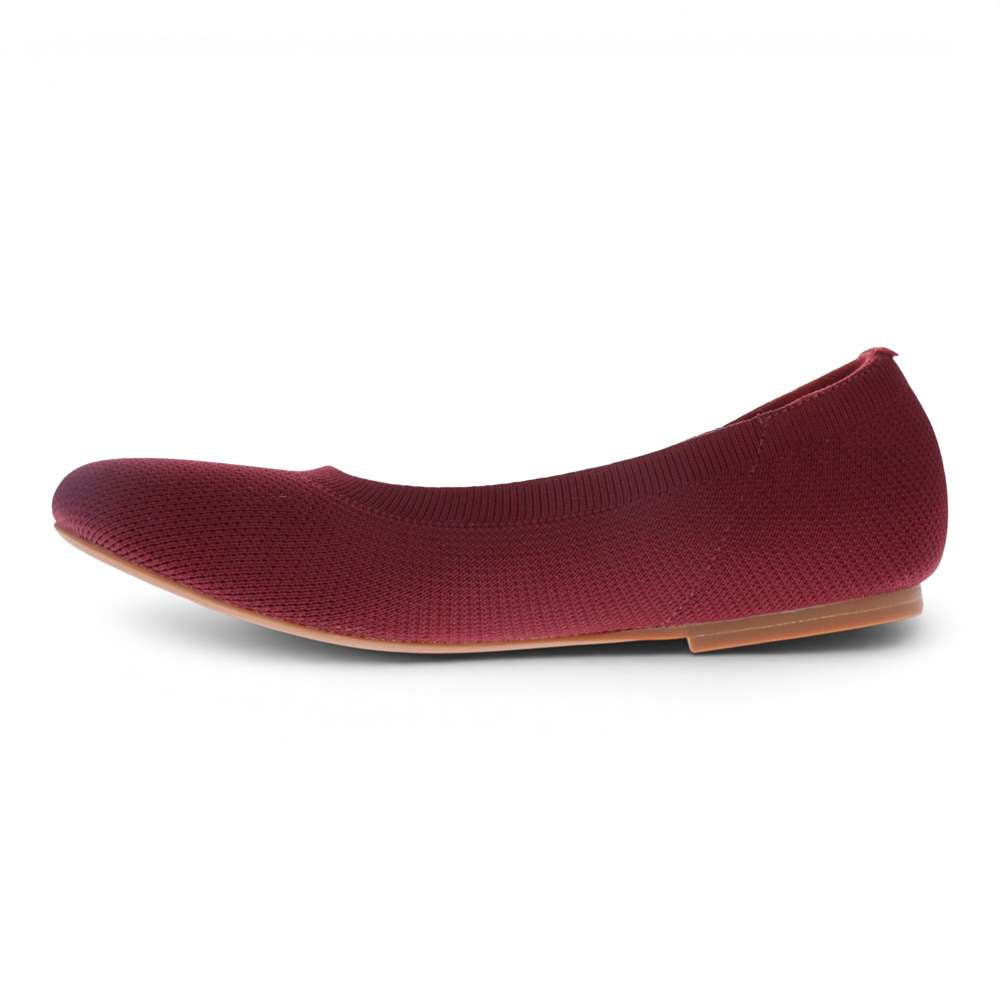 Vienna Flats - Burgundy