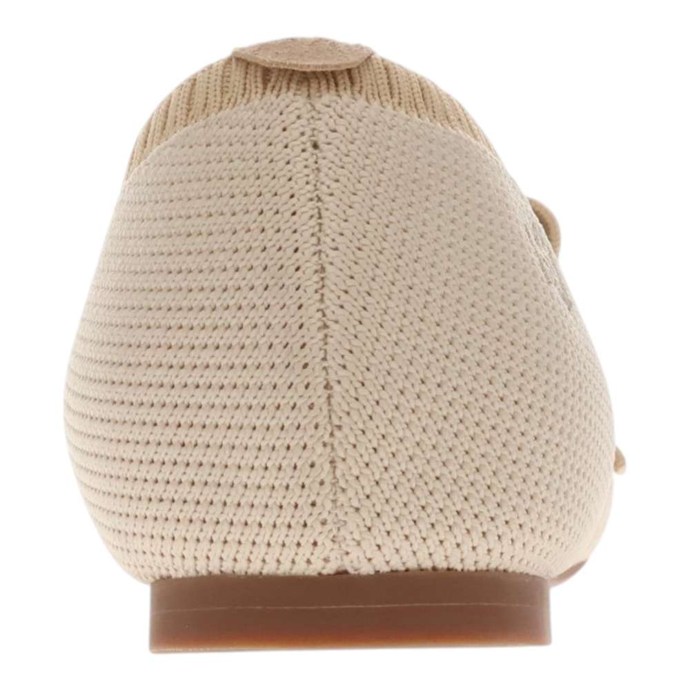 Violet Open Knit Flat - Natural