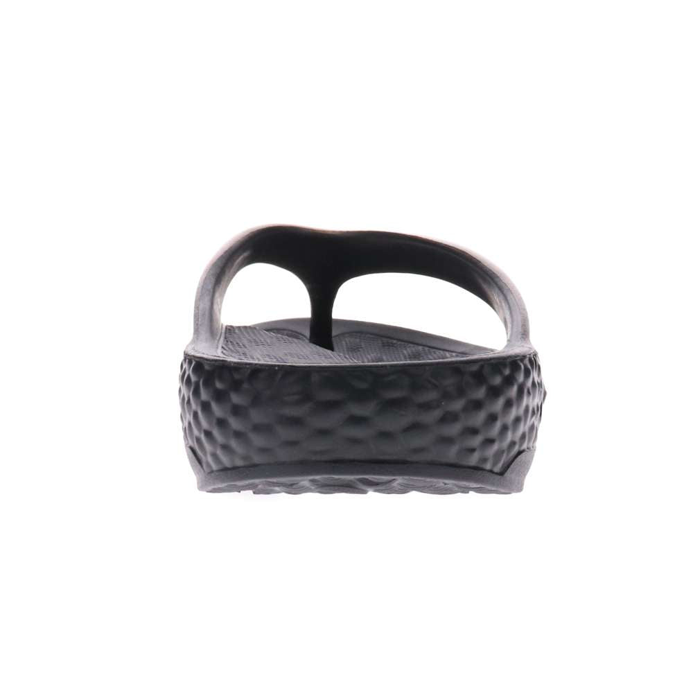 Vitality Recovery Toe Post Sandal - Black/Bronze
