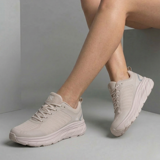Lifestyle image for Walker Mesh III Active Sneaker - Ivory
