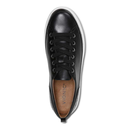 Winny Lace-Up Casual Sneaker - Black
