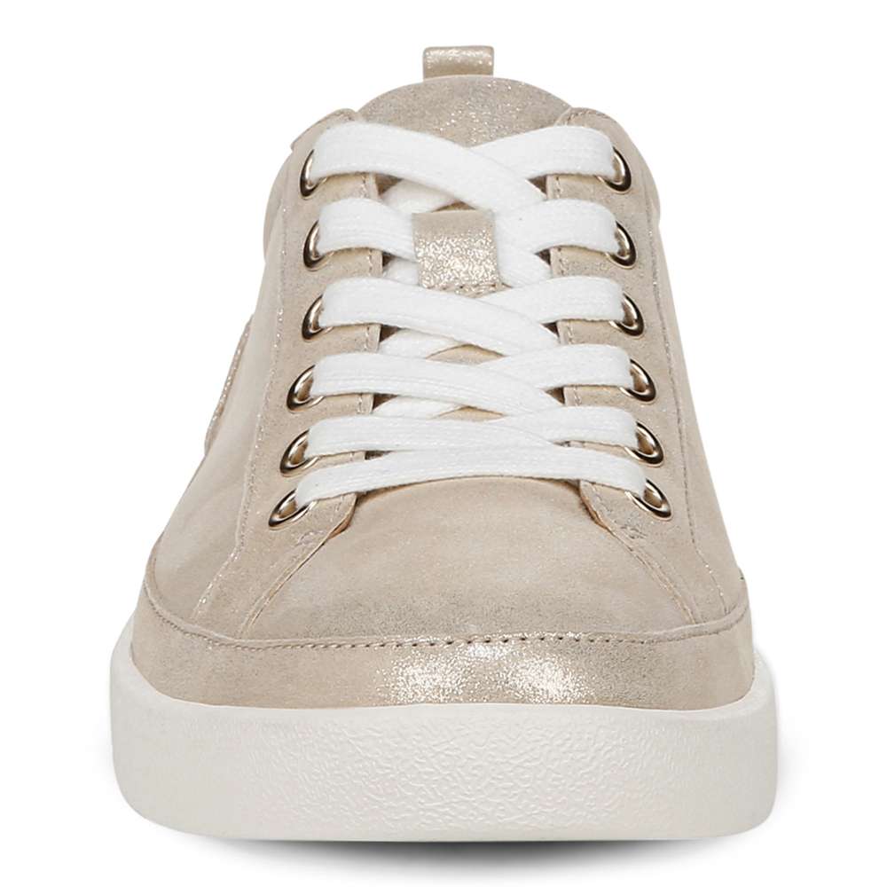 Winny Lace-Up Casual Sneaker - Gold