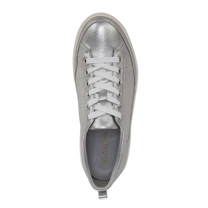 Winny Lace-Up Casual Sneaker - Silver
