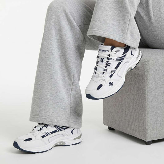 Lifestyle image for X-Trainer Lace-Up Active Sneaker Men's - White/Navy