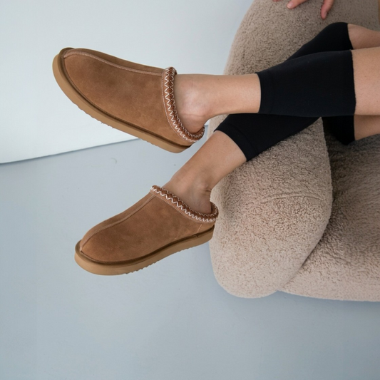 Lifestyle image for Zap Slipper - Tan
